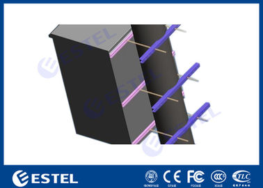 Antikorrosions-Pulver-Beschichtungs-Pole-Berg-Kabinett mit 19 Zoll-Gestell-Batterie-Regal