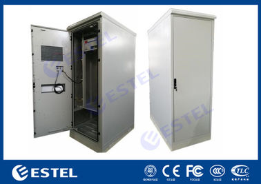Hitze isolierte einzelner Wand-Stahl-Telekommunikations-Kabinett im Freien mit DC-Klimaanlage, Stromverteiler