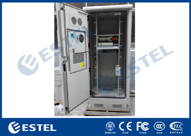 IP55 19&quot; Gestell-Telekommunikations-Kabinett-Klimaanlagen-im Freien Kühlsystem mit Gleichrichter