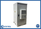 40U IP55 Outdoor Equipment Cabinet Korrosionsschutz mit Vorder- und Hintertür