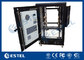 IP55 Galvanized Steel 20U Outdoor Telecom Cabinet für Telekommunikationsgeräte mit PDU im Inneren