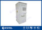 Integrierte Stahlpulver-Beschichtungs-Telekommunikations-Kabinette im Freien mit dem Klimaanlagen-Abkühlen