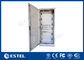 Einzelnes windundurchlässiges Gestell-Kabinett der Wand-SGCC im Freien galvanisierte Stahl-Front Back Door