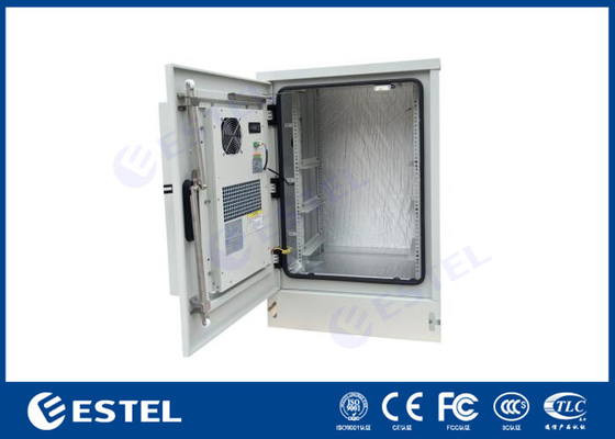 16U Galvanisches Stahl-Fernkommunikationsschrank 19' Rack mit Klimaanlage IP55