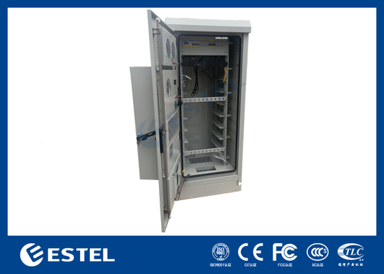 32U IP55 Outdoor-Integriertes Stromschrank mit Stromverteilung und Überwachungssystem