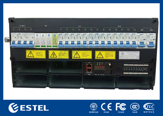 48V Steckvorrichtung Stromversorgung 5U Höhe 19 Zoll Rack Installation mit 6 Korrekturmodul