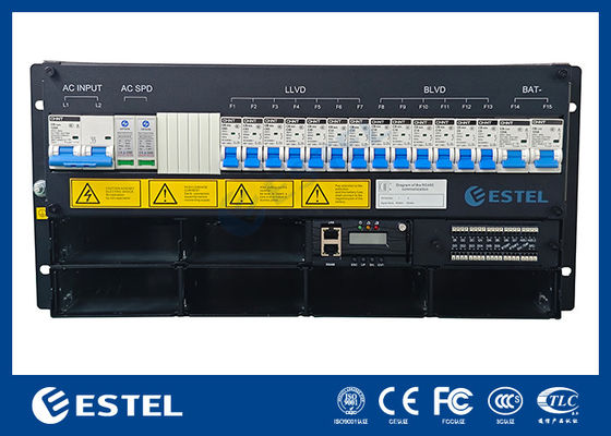 ESTEL 5U Embedded Power System für Outdoor-Telekommunikationsschränke, Kompaktes Design-Gleichrichtersystem für Telekommunikation