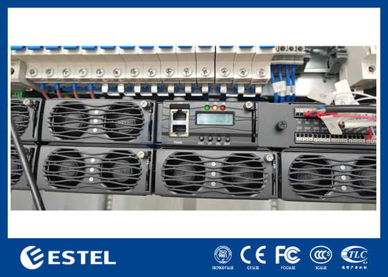 Outdoor-Telekommunikations-Stromversorgungssystem-Gleichrichter 30U Outdoor-Schrank mit skalierbarem 9kW bis 18kW Telekommunikations-DC-Stromversorgungssystem