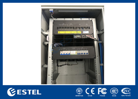 Telekommunikationsschrank und 32U-Aussenbatterie-Schrank mit Stromverteilungsplatte und Batterie-Diebstahlschutz
