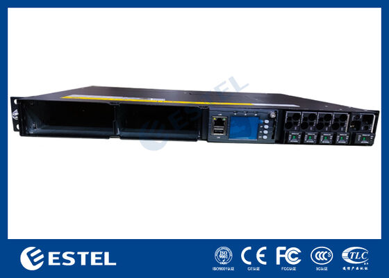 1U Rack Mount Integriertes Gleichstromsystem mit Dual-Rectifier Slots Monitoring Unit RS485 oder LAN-Schnittstelle