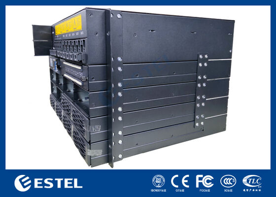 19 Zoll Modular DC-Stromverteilsystem für Telekommunikationsnetze mit Batterieneingaben und integrierter Überwachung