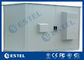 Zwei Fach-Kühlvorrichtungs-Kommunikations-Kabinette im Freien zusammengebaute Struktur IP55