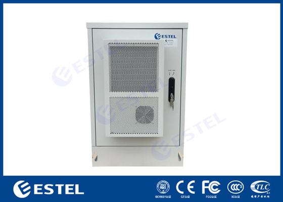 16U Galvanisches Stahl-Fernkommunikationsschrank 19' Rack mit Klimaanlage IP55