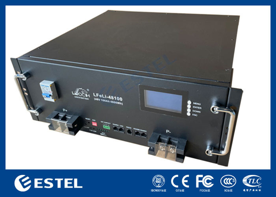 100Ah 48VDC Lithium-Eisen-Phosphat-Batterie für Telekommunikations-Außenschrank