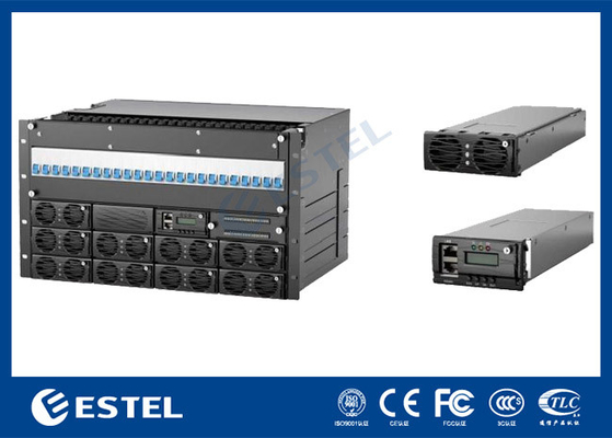 DC48V 450A Ersatzstromversorgungssystem 19-Zoll 6U Standard-Rektifikator Strom Telekommunikationsschrank
