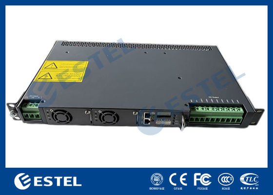 1U Rack Mount Telecom Gleichspannungssystem mit integrierter Verteilung und intelligenter Steuerung
