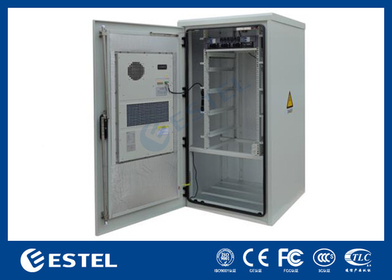 19U Außenschrank mit Batteriefach und Schubladen für 90A-Rectifier-System