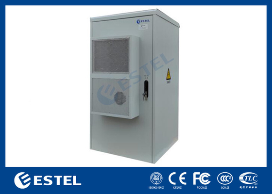 19U Außenschrank mit Batteriefach und Schubladen für 90A-Rectifier-System