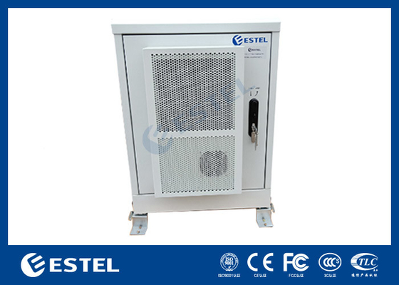 14U IP55 Stahl Außen-Telekommunikationsschrank Temperaturkontrolle Isoliert
