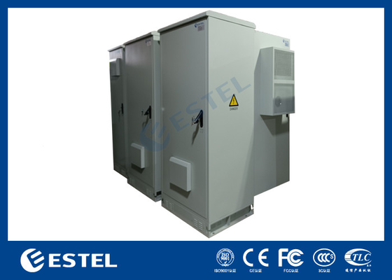 ET9070220-42U Telekommunikation Außenbatterie Schrank mit AC-Klimaanlage und Batteriespeicher