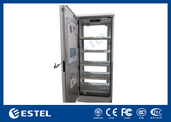 ET9070220-42U Telekommunikation Außenbatterie Schrank mit AC-Klimaanlage und Batteriespeicher