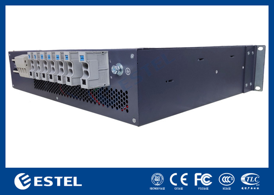 19-Zoll-Standard-Rectifier-Stromversorgungssystem AC-Eingang DC-Ausgang für Telekommunikationsschränke