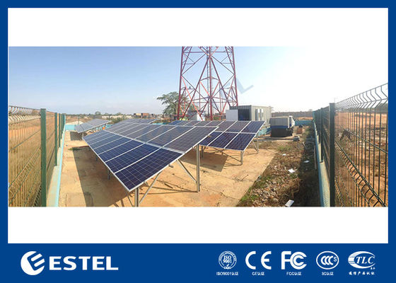Niedrige Kosten Anpassungsfähige integrierte Lösung Hybridenergie Telekommunikationssystem mit Solarnetz Dieselgenerator Batterie für die Stromversorgung von Außen-Telekommunikationsstandorten