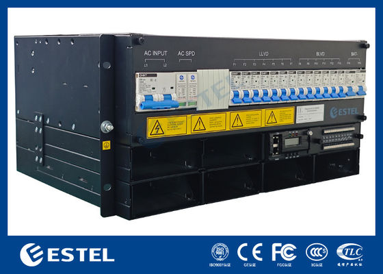 ESTEL 5U Embedded Power System für Outdoor-Telekommunikationsschränke, Kompaktes Design-Gleichrichtersystem für Telekommunikation