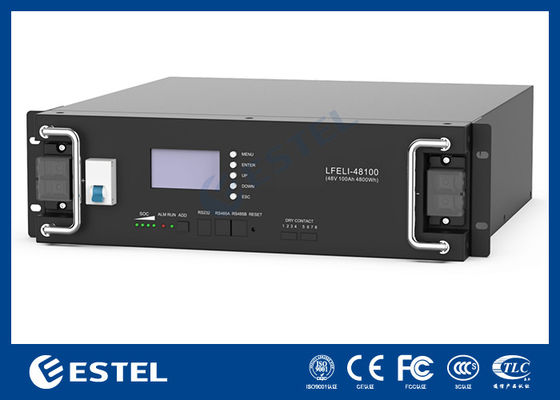 48V100Ah 48100 Lithium-Eisenphosphatbatterie für Telekommunikationssystem