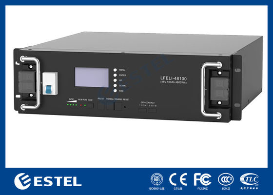 48V100Ah 48100 Lithium-Eisenphosphatbatterie für Telekommunikationssystem