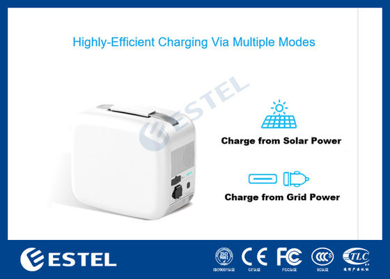 ESTEL eCandle 1KWH Tragbare Powerstation LiFePO4 Batterie Solaraufladung 300W Ausgang UPS-Backup