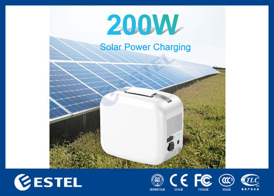 ESTEL eCandle 1KWH Tragbare Powerstation LiFePO4 Batterie Solaraufladung 300W Ausgang UPS-Backup