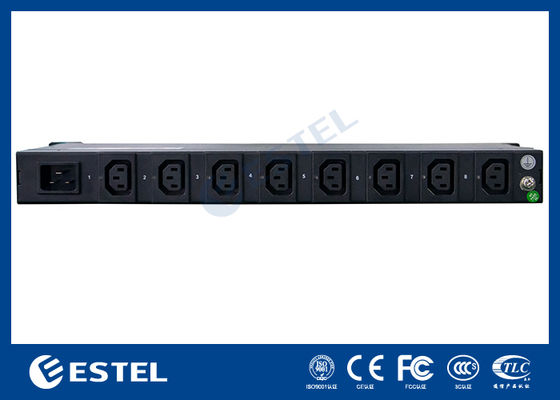 200-240VAC 16A Stromverteilungseinheit Smart Rack-Mount PDU mit C20-Eingangssteckdose