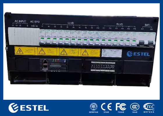 24U Outdoor-Telecom-Rectifier-Schrank mit 18kw Gleichstromverteilung