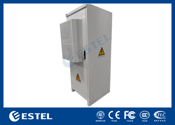 Galvanisiertes Fernmeldausschrank für den Außenbereich mit 9 kW 150 A Fernmeldeversorgungssystem für Fernmeldegeräte Gleichstromversorgungsgerichter