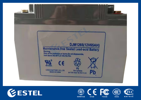 ESTEL DJM1265 12V 65Ah Blei-Säure-Batterie für allgemeine Zwecke Zuverlässige Stromversorgung für Telekommunikation, USV-Anlagen und Energiespeichersysteme