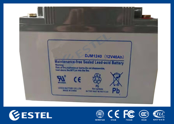 ESTEL DJM1240 12V 40Ah Kompakte Bleibatterie Zuverlässige Stromversorgungslösung für Telekommunikations- und Backup-Systeme