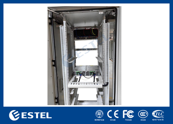 Outdoor-Telecom-Stromversorgungssystem mit integriertem Schrank und reinem Batterieschrank für Leistung in rauen Umgebungen
