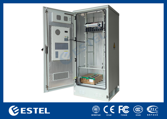 Outdoor-Telekommunikations-Stromversorgungssystem-Gleichrichter 30U Outdoor-Schrank mit skalierbarem 9kW bis 18kW Telekommunikations-DC-Stromversorgungssystem