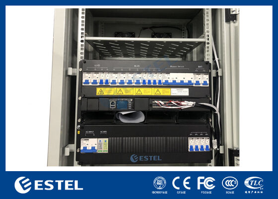 Outdoor Telecom Power System IP65 Outdoor Power Enclosure with 9kW 150A Rectifiers