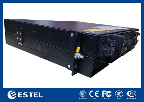 9kW 2U Rack-Mount DC-Stromversorgungssystem, modular, 3000W Gleichrichter, breiter AC-Eingang