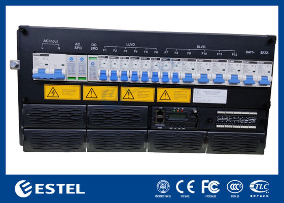 Hocheffizientes Rack-Mount DC Telekommunikations-Stromversorgungssystem, Modul-Gleichrichtersystem für Telekommunikation
