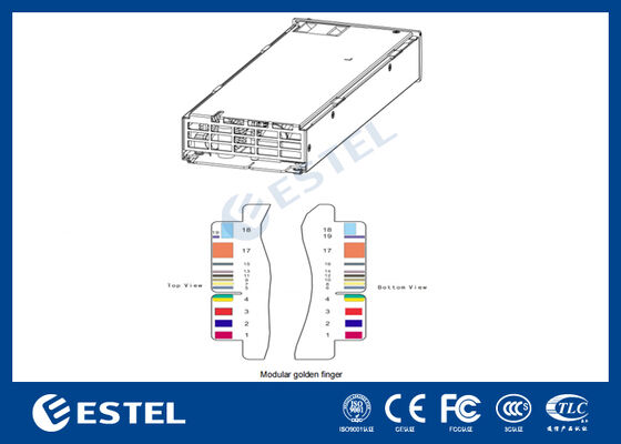 Kommunikationsumrichtermodul mit 3 Ports und intelligenter Überwachung für das Netzwerkmanagement