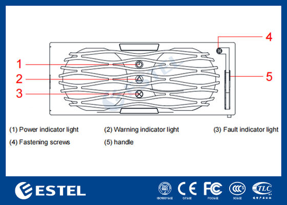 Kommunikationsumrichtermodul mit 3 Ports und intelligenter Überwachung für das Netzwerkmanagement