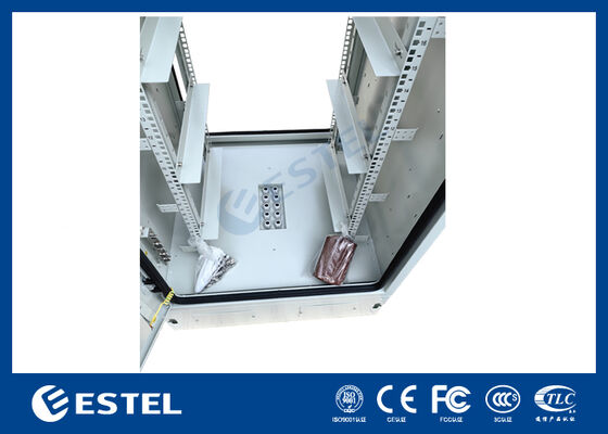 Outdoor 19-Zoll-Rackschrank 32HE IP65-Schutzart mit Lüftern LED-Beleuchtung Sicherheit für Telekommunikations- und Industrieanwendungen