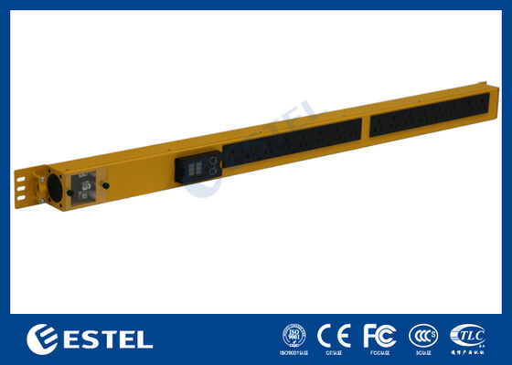 Smart Power Distribution Unit Rack Mount mit integriertem Spannungs- und Stromzähler für eine präzise Überwachung