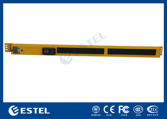 Smart Power Distribution Unit Rack Mount mit integriertem Spannungs- und Stromzähler für eine präzise Überwachung