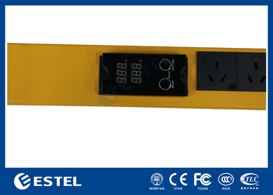 Smart Power Distribution Unit Rack Mount mit integriertem Spannungs- und Stromzähler für eine präzise Überwachung