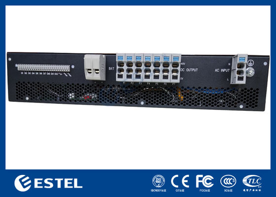 1U Rack Mount Integriertes Gleichstromsystem mit Dual-Rectifier Slots Monitoring Unit RS485 oder LAN-Schnittstelle