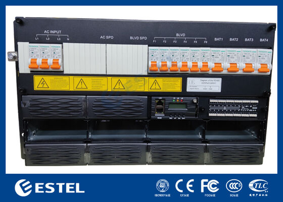 DC48V 24-kw-Rectifier-System Telekommunikationsleistung mit Fernsteuerung